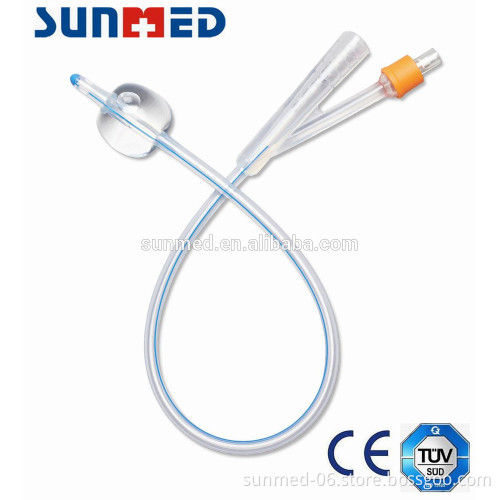 100% silicone foley catheter